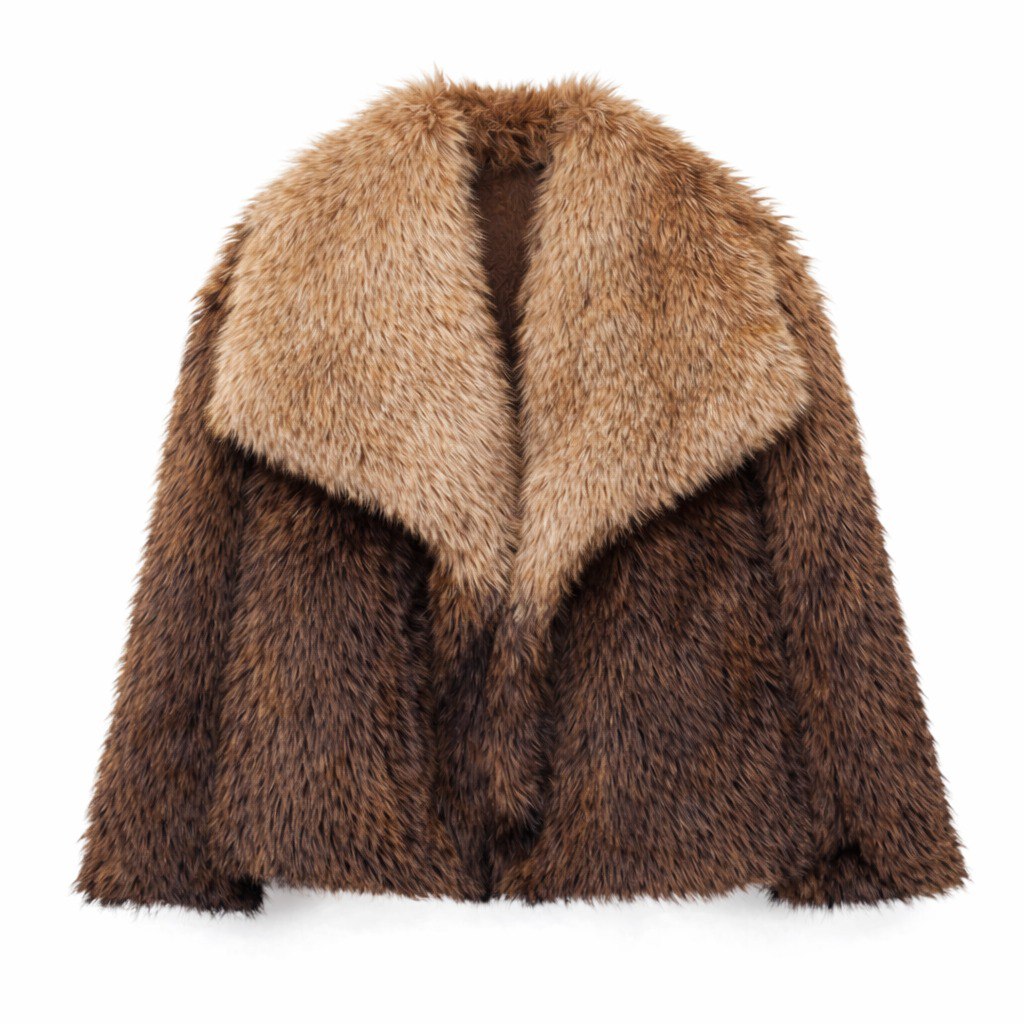 ELISIR – Luxury Eco Fur Cropped Jacket